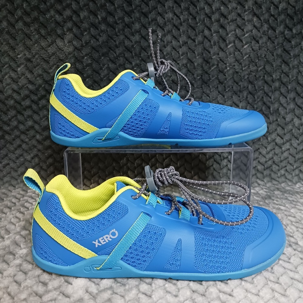 Xero Prio Perform Barefoot Women's Running Sneakers Shoes Foot Shape Blue Size 8